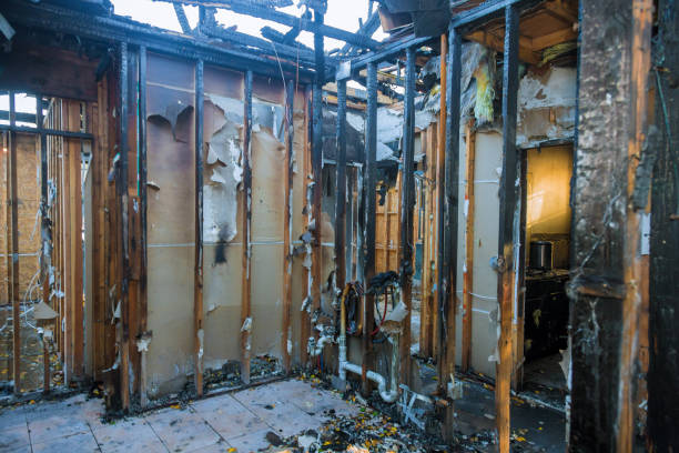 Professional Soot Cleanup technician working in Campbell, CA